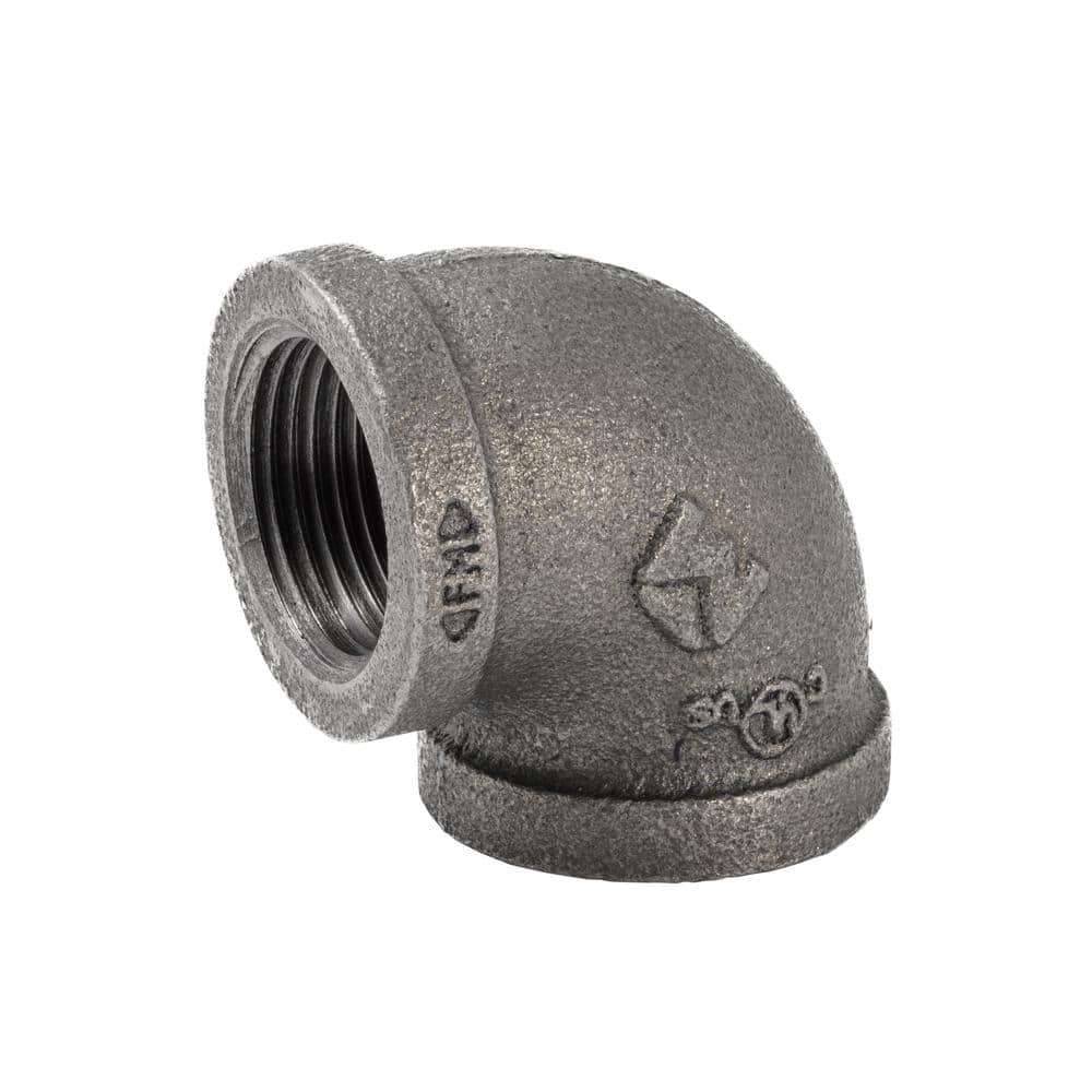 1 in. Black Malleable Iron 90 Degree FPT x FPT Elbow Fitting price history on PriceWatchPro