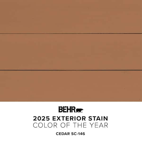 1 qt. #SC-146 Cedar Solid Color Waterproofing Exterior Wood Stain and Sealer