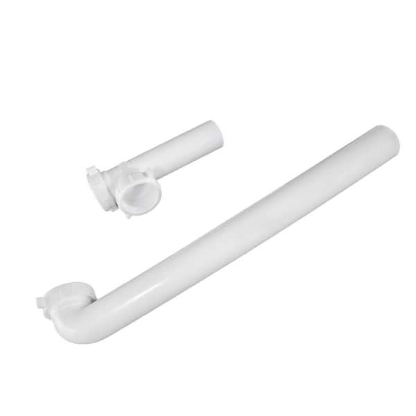 PLUMBFLEX 1-1/2 in. x 16 in. L Polypropylene End Outlet Waste for Trap for Tubular Drain Applications