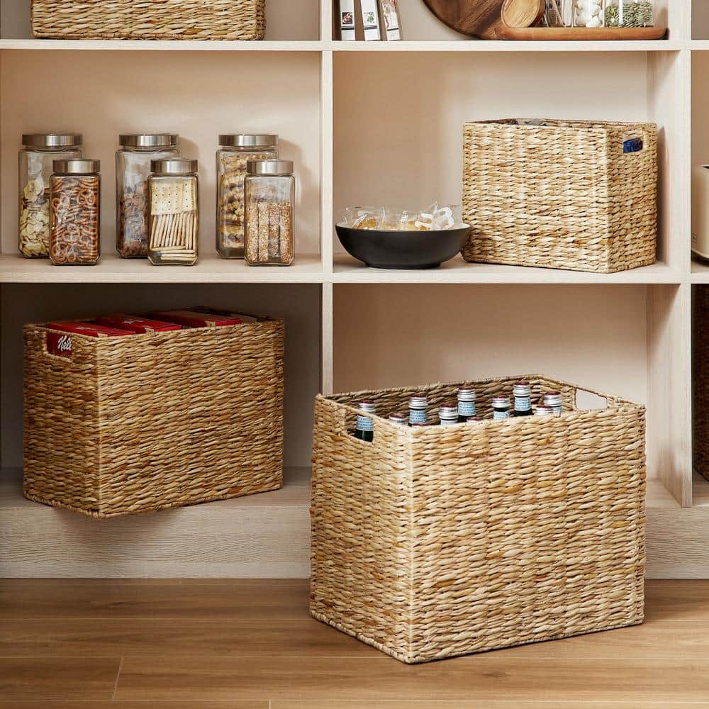 Brown Basket デモセット4枚 MORMAX Woven Baskets for Storage - Aventura-X