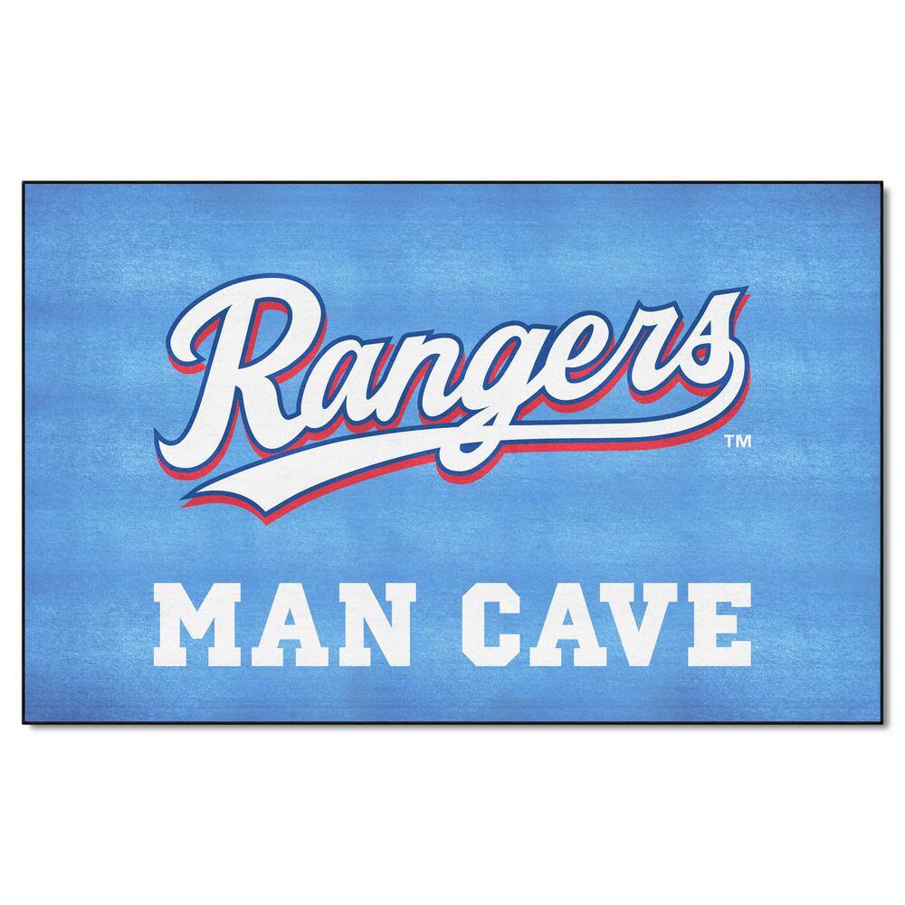 Fanmats Texas Rangers Baseball Mat - Retro Collection