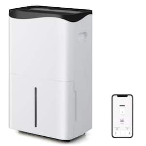 5500 sq. ft 100-Pints Dehumidifier for Large Room Smart WiFi Dehumidifier for Basement and Home