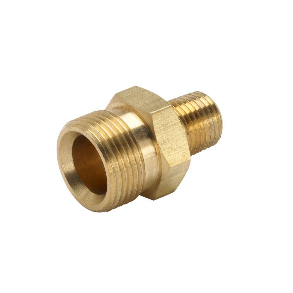 PRESSURE WASHER SCREW HOSE CONNECTOR FITTING ADAPTER 22MM FEMALE x22MM MALE 