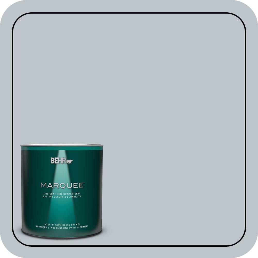 1 qt. #N490-2 Icicles Semi-Gloss Enamel Interior Paint & Primer price history on PriceWatchPro