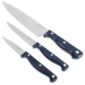 Oster Slice Craft 2-Piece Stainless Steel Santoku Knife Set in Black  985118794M - The Home Depot