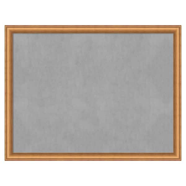 Amanti Art Salon Scoop Copper 26 in. x 20 in. Framed Magnetic Board