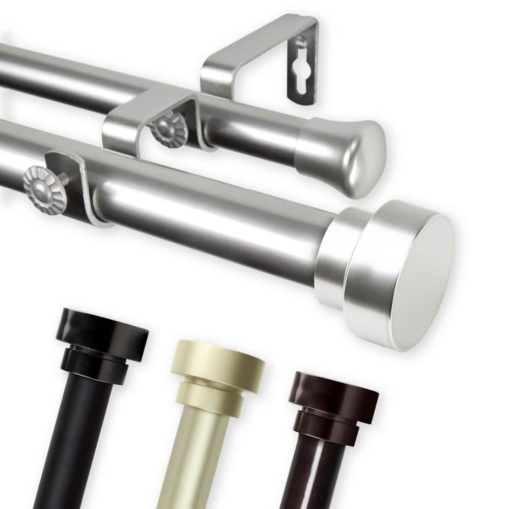 Bonnet 160 in. - 240 in. Double Curtain Rod in in. - Mahogany price history on PriceWatchPro