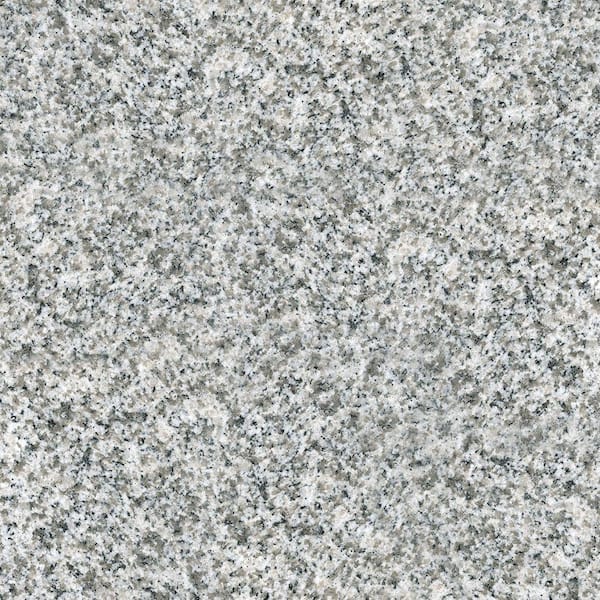 KraftMaid 4 in. x 4 in. Natural Granite Vanity Top Sample in Speckled White