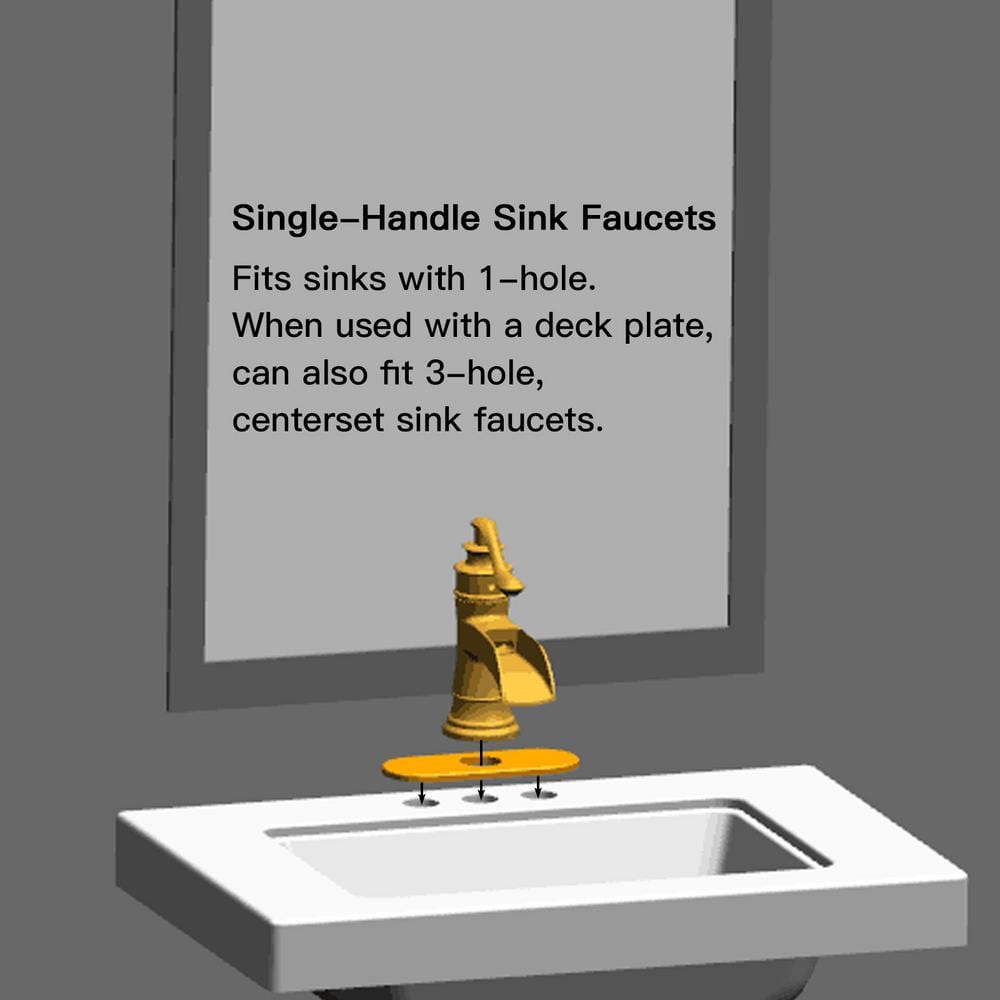 Oil Rubbed Bronze Single Handle Waterfall Bathroom Faucet