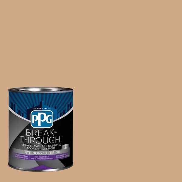 Break-Through! 1 qt. PPG16-18 Covered Wagon Semi-Gloss Door, Trim & Cabinet Paint