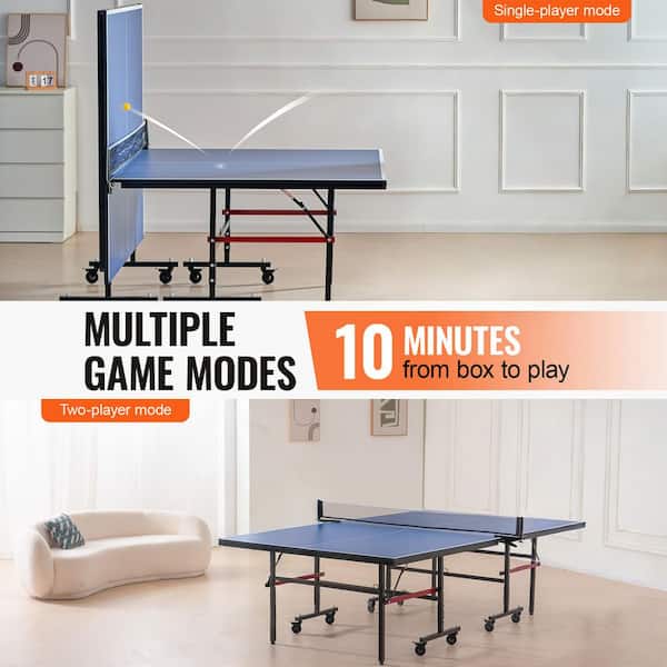 SKYSHALO Ping Pong Table, Professional Table Tennis Game, Indoor
