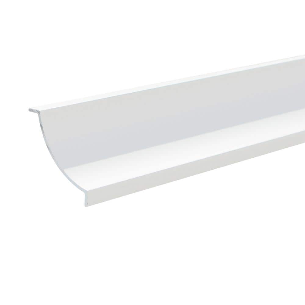 Novoescocia 1 White 1-9/16 in. x 98-1/2 in. Aluminum Tile Edging Trim price history on PriceWatchPro