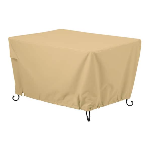 Classic Accessories Terrazzo 40 in. Rectangular Fire Pit Table Cover