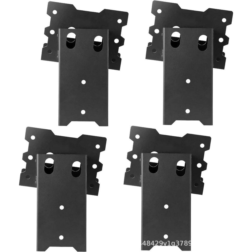 4 Pack 4 in. x 4 in. Straight Brackets for Shelving, Furniture & DIY Projects price history on PriceWatchPro