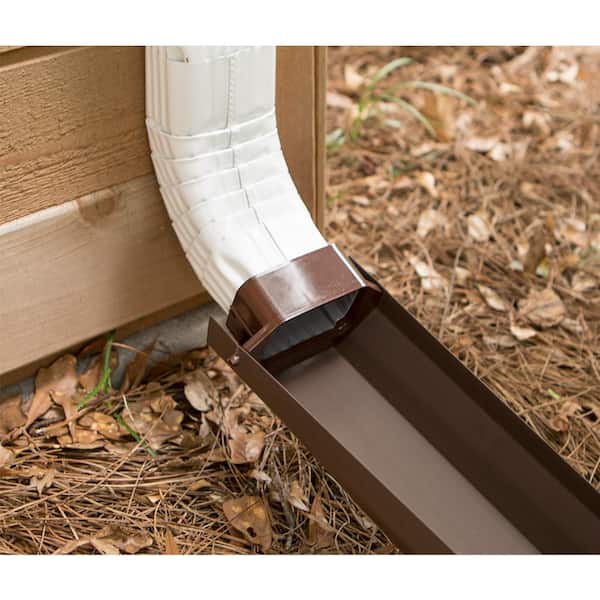 Amerimax Dripper Flipper Downspout Extension Brown 3703019 - The