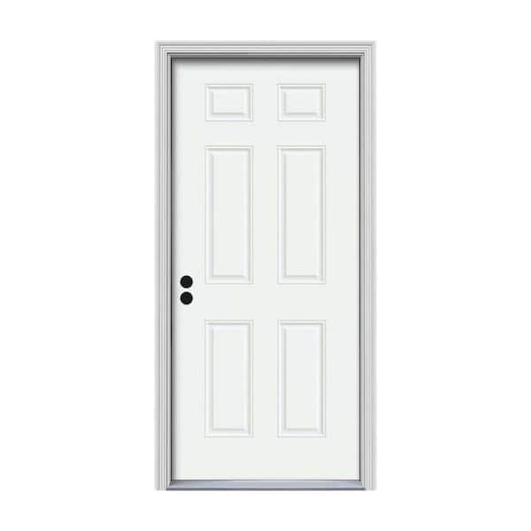 MMI DOOR 63 in. x 81.75 in. Primed Fiberglass Prehung Right