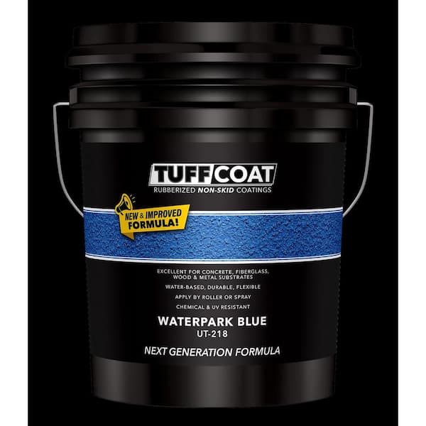 UT-218 5-Gl Waterpark Blue Interior/Exterior, Concrete/Wood/Fiberglass/Metal Paint