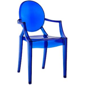 Casper Blue Dining Arm Chair