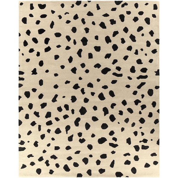 Livabliss Callie Khaki Animal 8 ft. x 10 ft.Indoor Area Rug