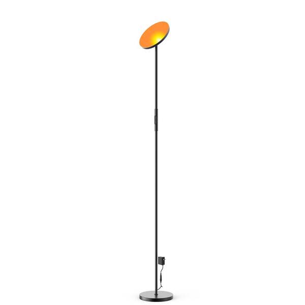 round led floor lamp