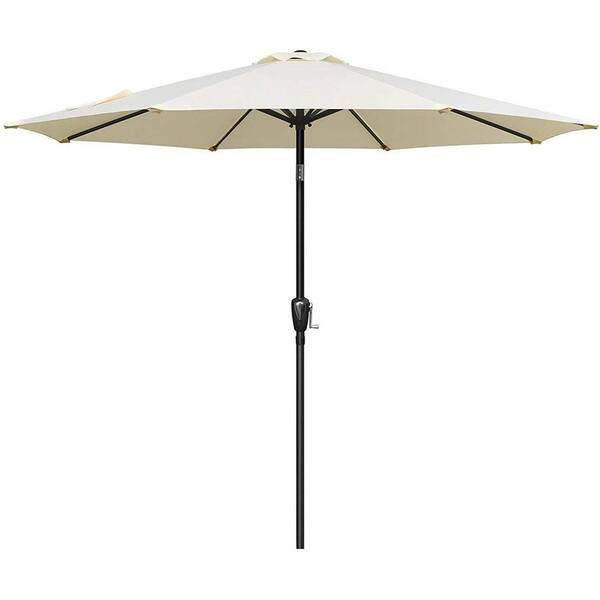 Sudzendf 9 ft. Patio Umbrella Outdoor Table Market Yard Umbrella with ...