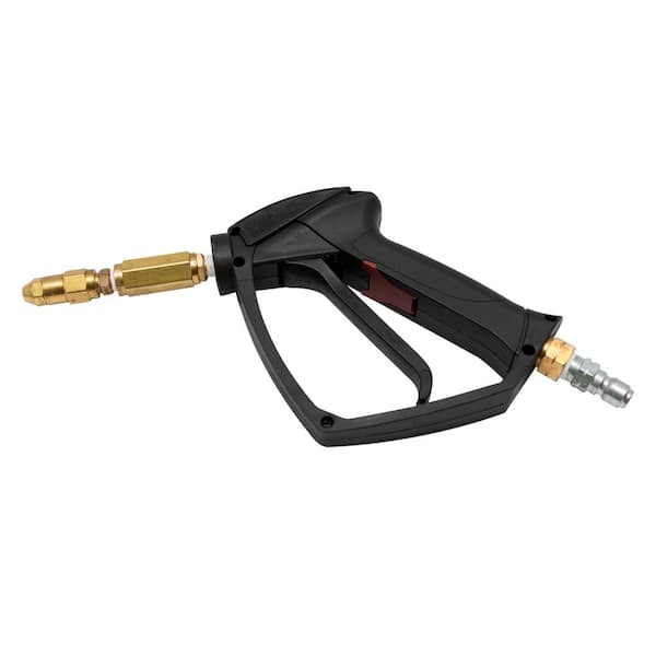 75 ft. High Pressure Hose, Spray Gun w/ Misting Nozzle & 3-Way Adaptor (3 PC)