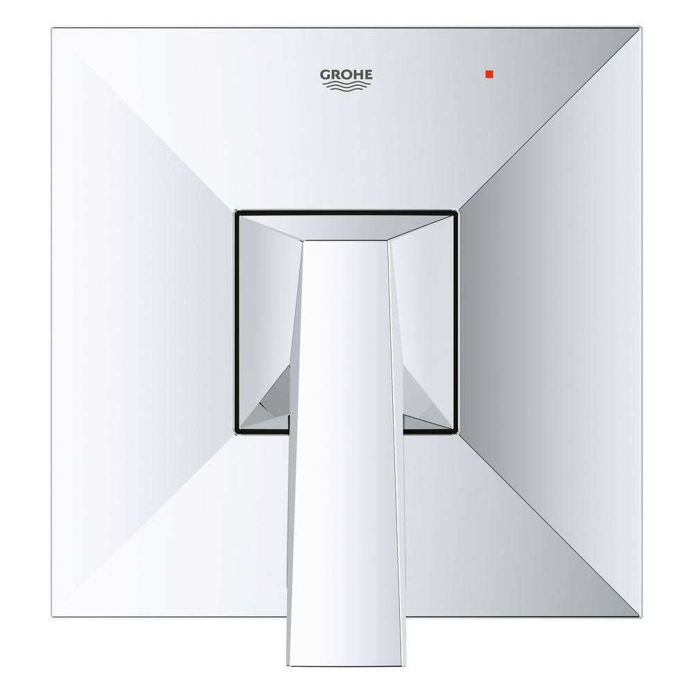 Allure Brilliant 6.75" Chrome Polished Wall-Mounted Valve Trim