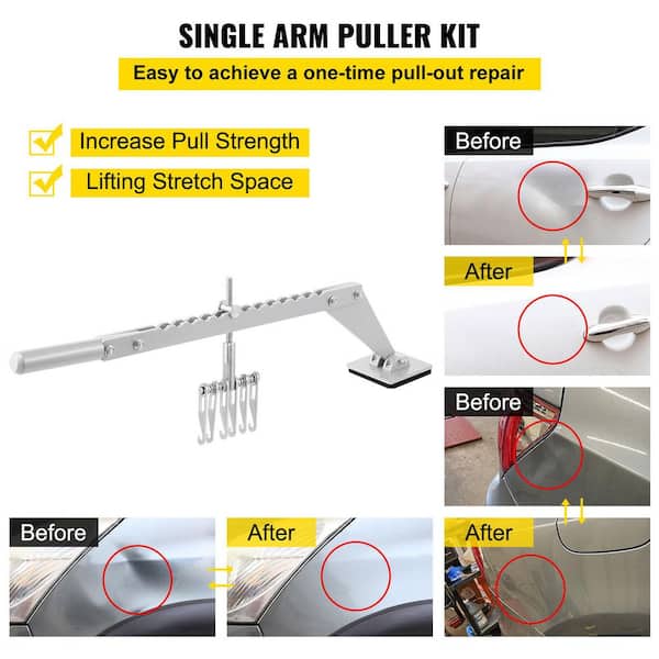 HIYITKS 6-Claw Dent Puller Hook - Heavy Duty M16 Thread For Slide Hammer, Auto Body Repair Tool - View #11