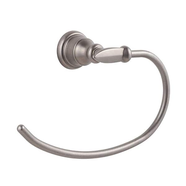 Pfister Avalon Wall-Mount Zinc Towel Hook in Rustic Pewter-DISCONTINUED