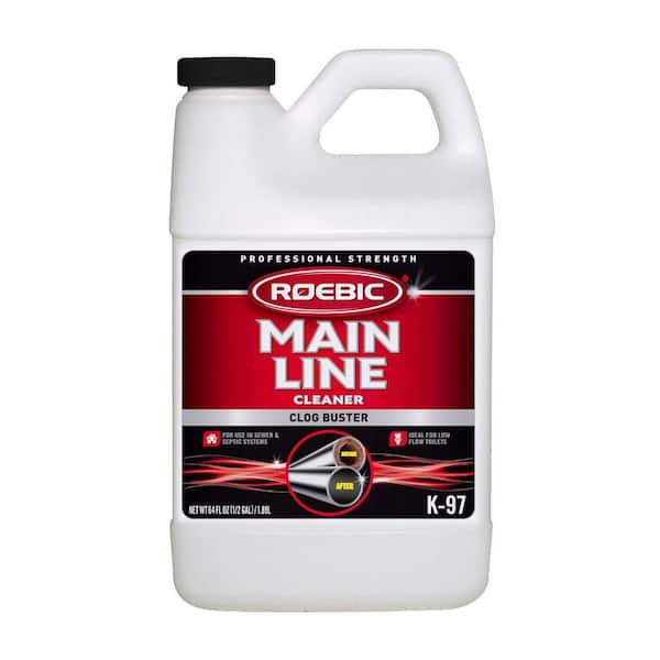 Liquid Main Line Cleaner with Bacteria Enzymes for Sewer and Septic Systems Drain Cleaner