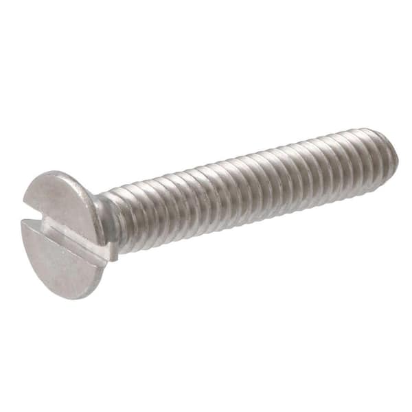 Everbilt #6-32 x 1-1/2 in. Slotted Drive Flat-Head Zinc-Plated Electrical Box Screw (20-Pack)