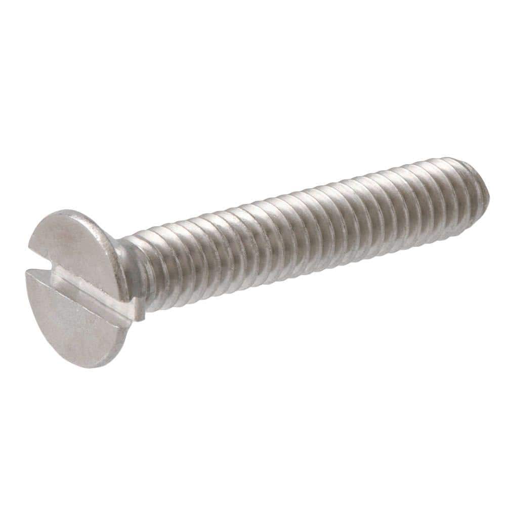 Stainless steel flat head tiny machine screws for electronics