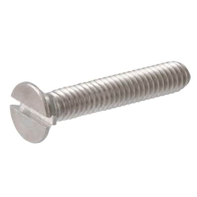 countersunk slot bolt bolts screw pack of 10 Machine screws with nuts M6 x 40