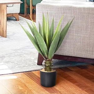 27 in. Artificial Agave Succulent Plant in Pot
