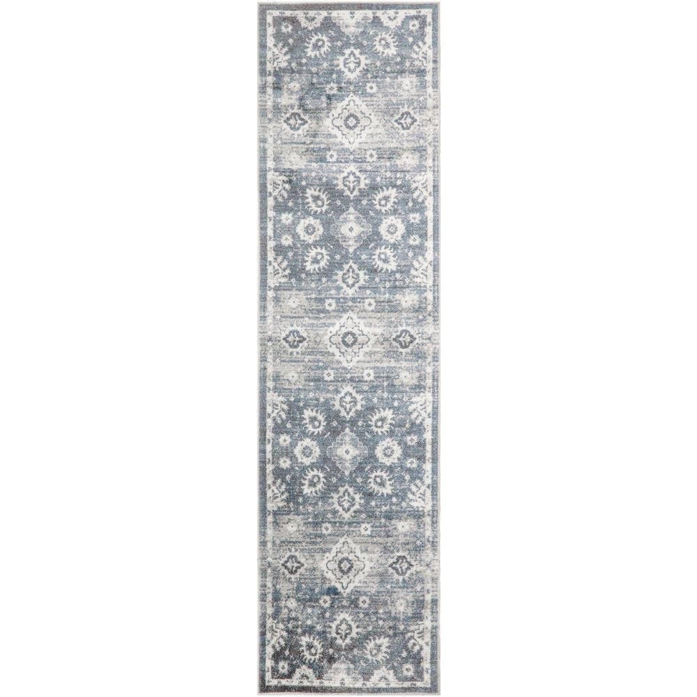 Astra Machine Washable Denim 2 ft. x 6 ft. Distressed Traditional Runner Area Rug price history on PriceWatchPro