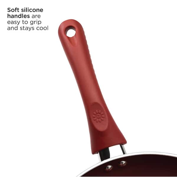 Ecolution Evolve Fry Pan, Crimson Sunset, Non-Stick Colors, 11 Inch