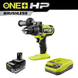 ONE+ HP 18V Brushless Cordless 1/2 in. Hammer Drill w/ FREE 4.0 Ah HIGH PERFORMANCE Battery & Charger