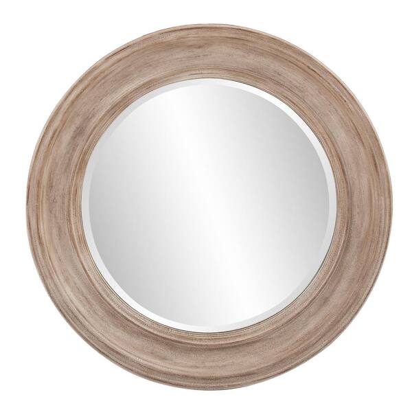 Howard Elliott 36 in. x 36 in. Maisey Rustic Round Mirror