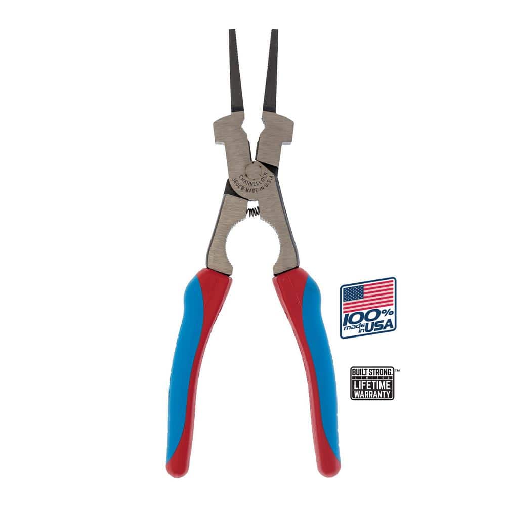 Channellock 9 in. High Leverage Welding Plier with XLT Technology and CODE BLUE Comfort Grip, Multi-Colored -  360CB