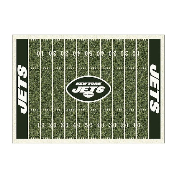 IMPERIAL New York Jets 8 ft. by 11 ft. Homefield Area Rug