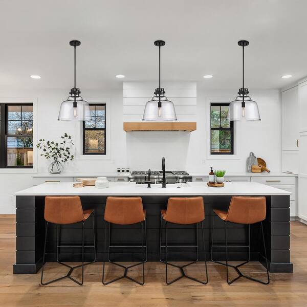 matte black kitchen pendant light