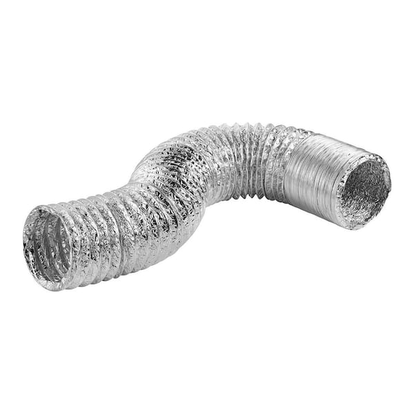 4 in. x 25 ft UL 2158A Clothes Dryer Foil Flexible Transition Duct