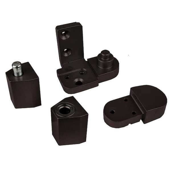Global Door Controls YKK Style Duronodic Left Hand Offset Door Pivot Hinge Set for Adams Rite Type Storefront Door