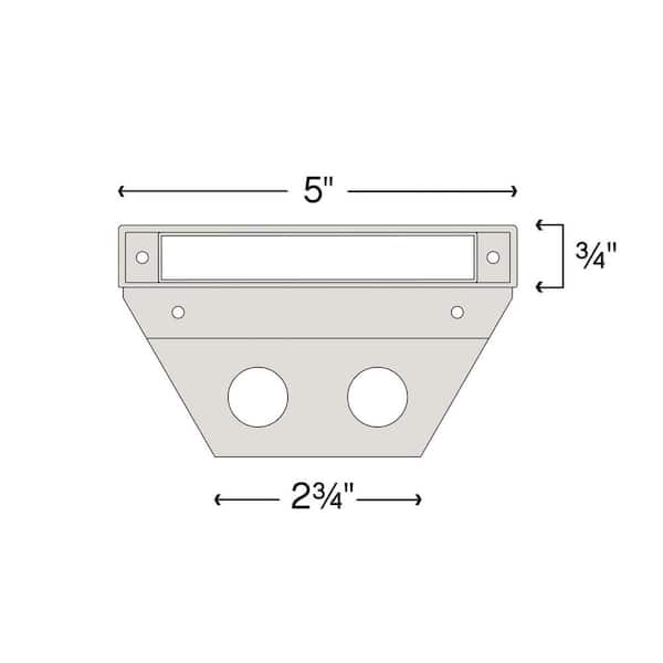 HINKLEY - Hinkley Landscape Lighting Nuvi Medium Hardscape Light, Bronze