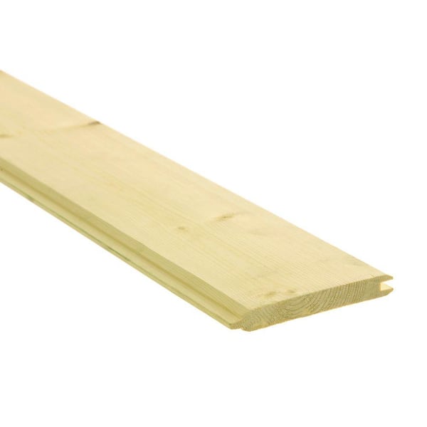 Unbranded 1 in. x 4 in. x 8 ft. D-Grade Tongue-and-Groove Ground Contact Pressure-Treated Board