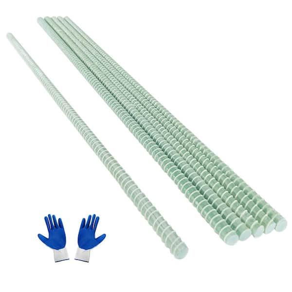 Wellco 0.63 in. x 60 in. #5 Nature Surface FRP Rebar (6-Pack)