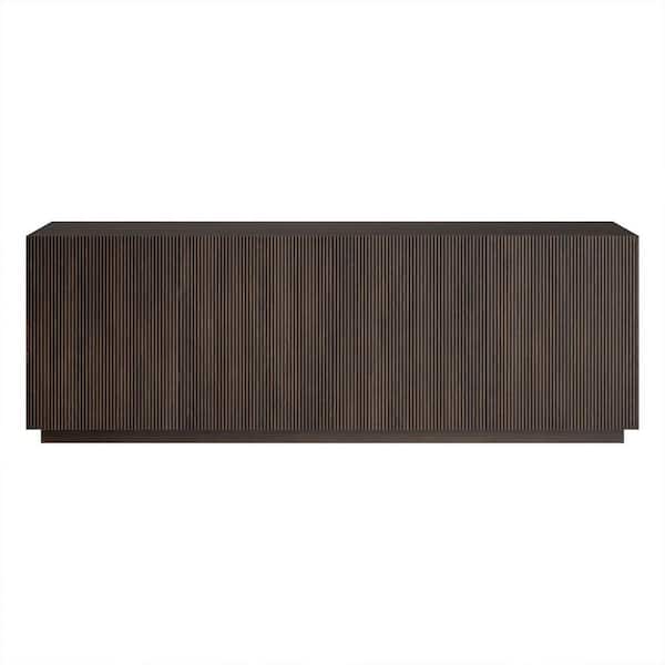 Halifax 70 in. Alder Brown TV Stand Fits TV's up to 75 in.
