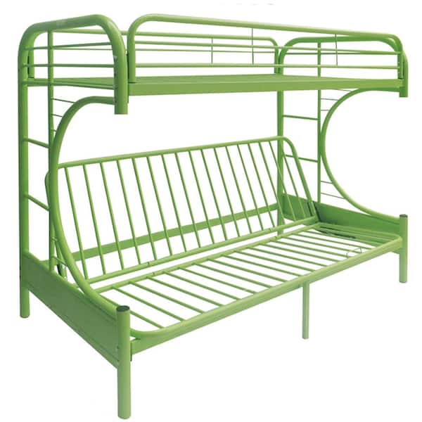 Acme Furniture Eclipse Green Twin Over Full Metal Bunk Bed