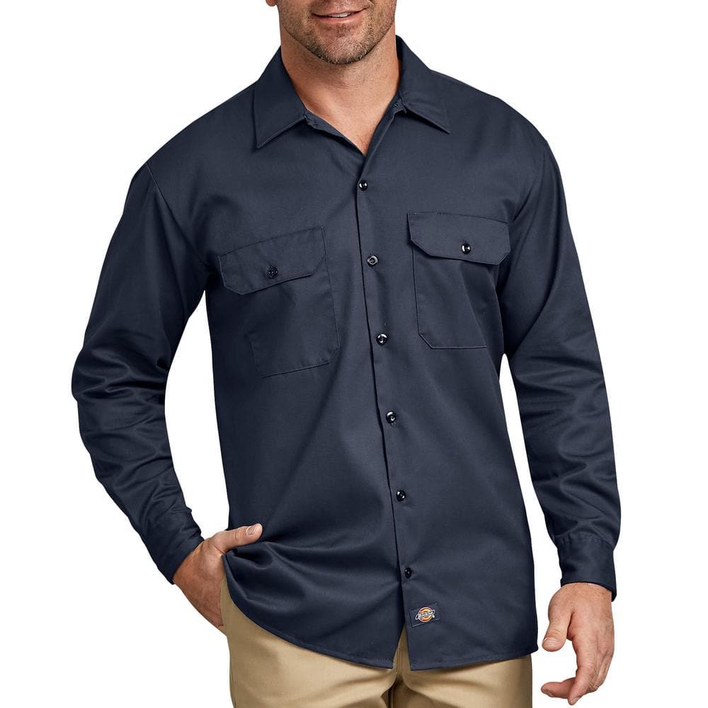 dickie long sleeve work shirts