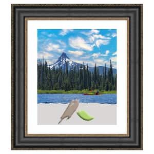Thomas Black Bronze Picture Frame Opening Size 20x24 in. (Matted To 16x20 in.)
